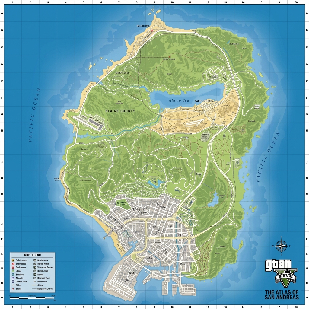 KeskinRP World Map